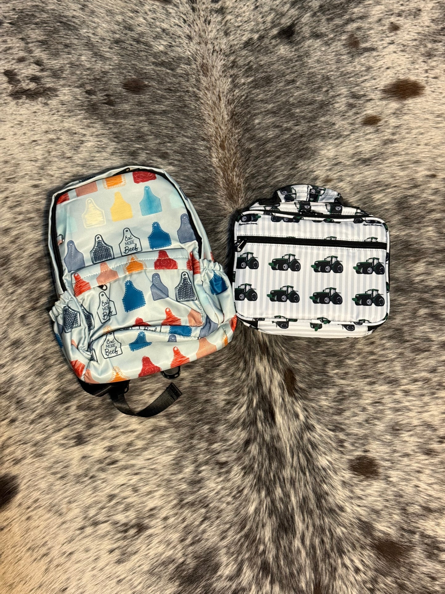 Big Green Tractor Lunch Bag