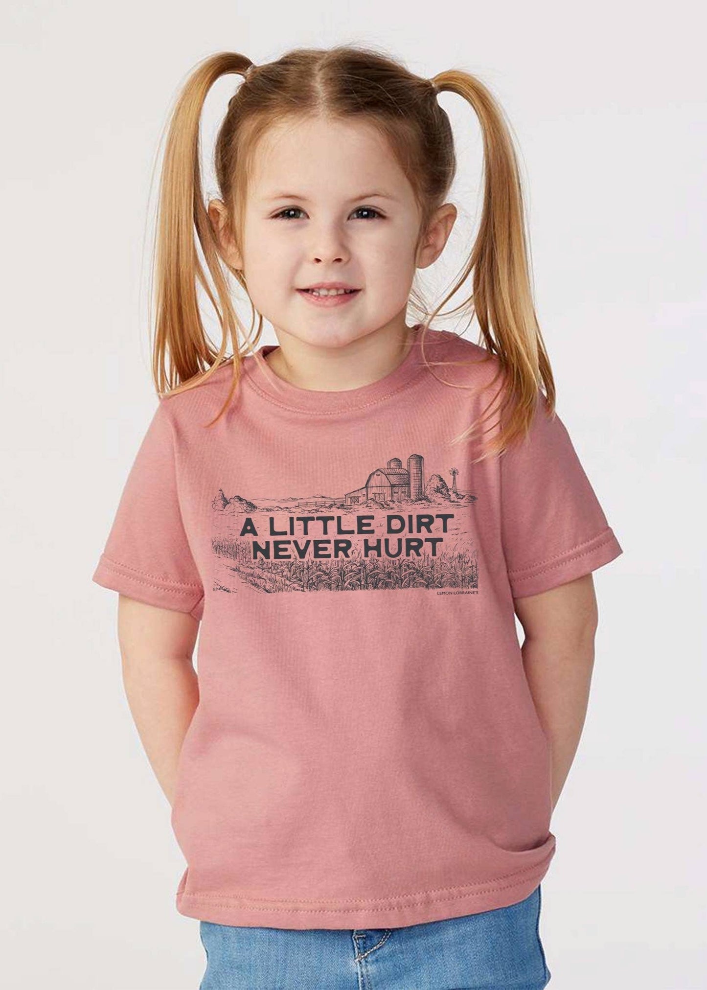 LITTLE DIRT NEVER HURT - TODDLER Graphic Tee