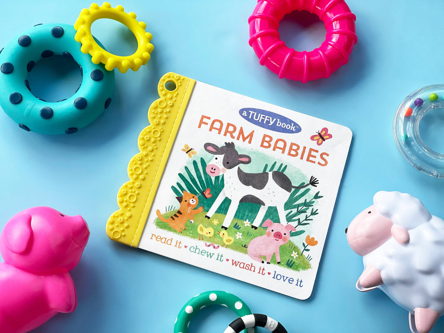 Farm Babies (Tuffy Teether Indestructible Book)