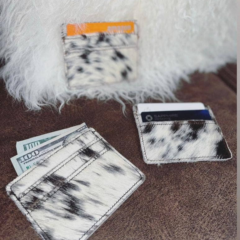 Cowhide Credit Card Wallet