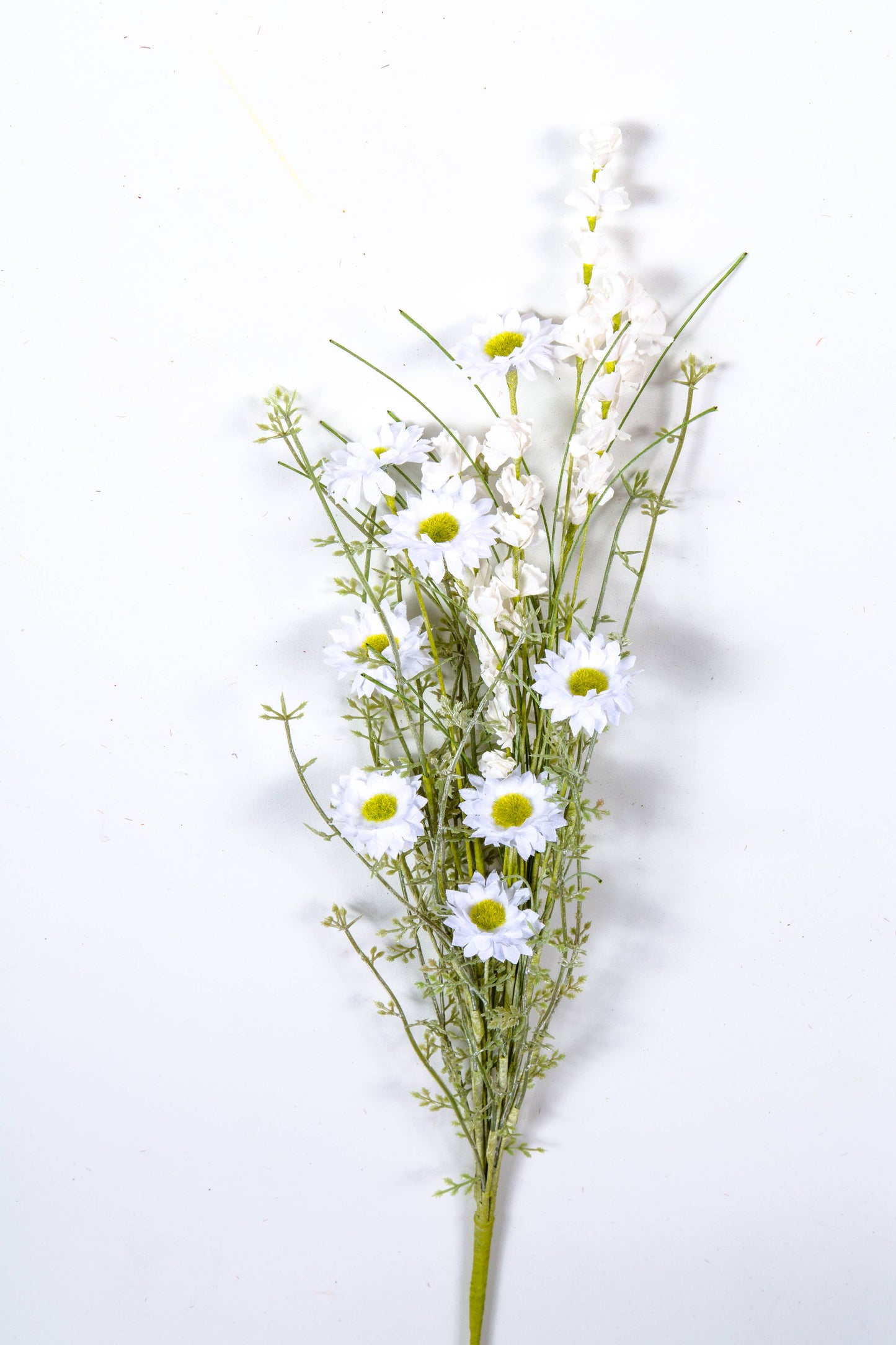 Wild Flower Bouquet With Plastic Greenery