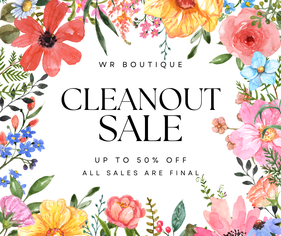 CLEANOUT SALE