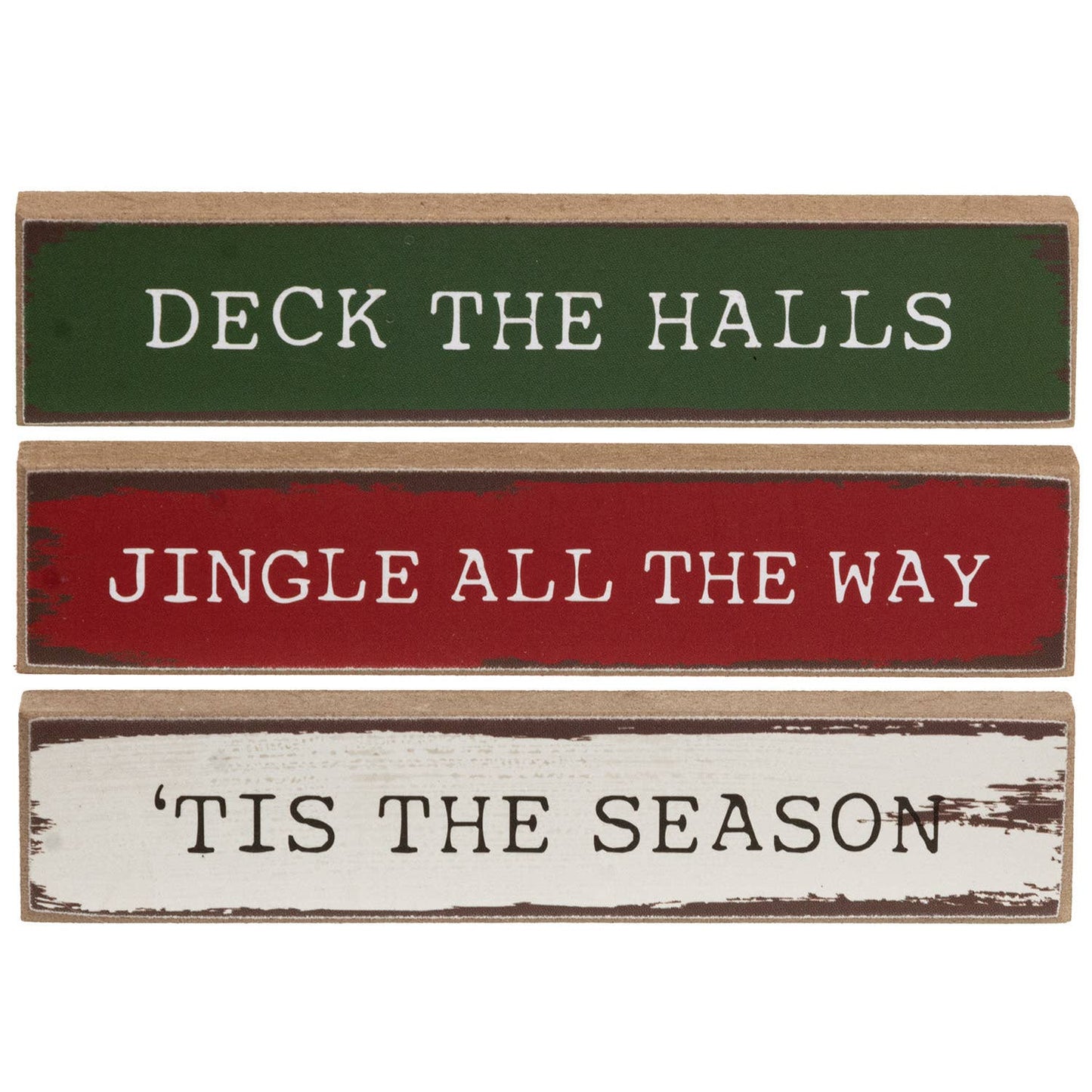 Deck the Halls Mini Stick - 3 Piece Set