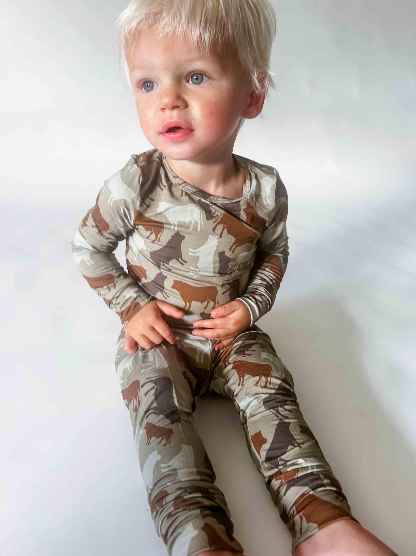 Cow Camo™ Bamboo Pajama Set