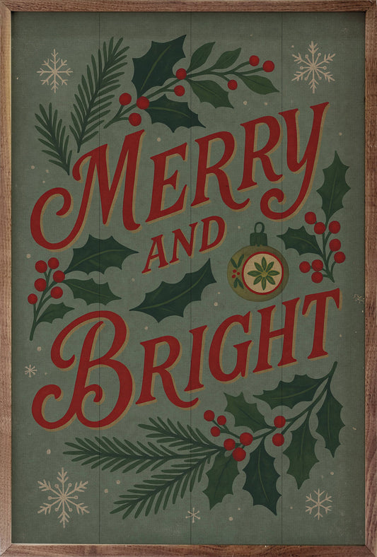 Vintage Merry And Bright