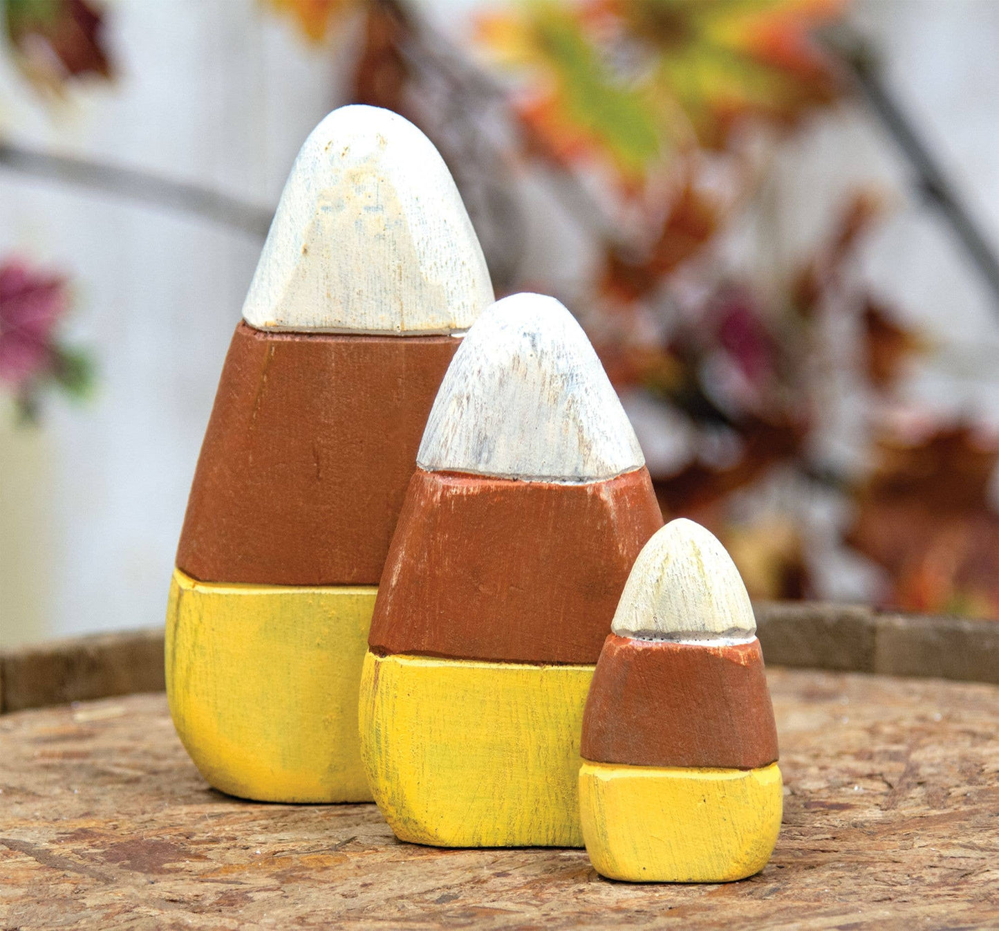3/Set, Wooden Candy Corn