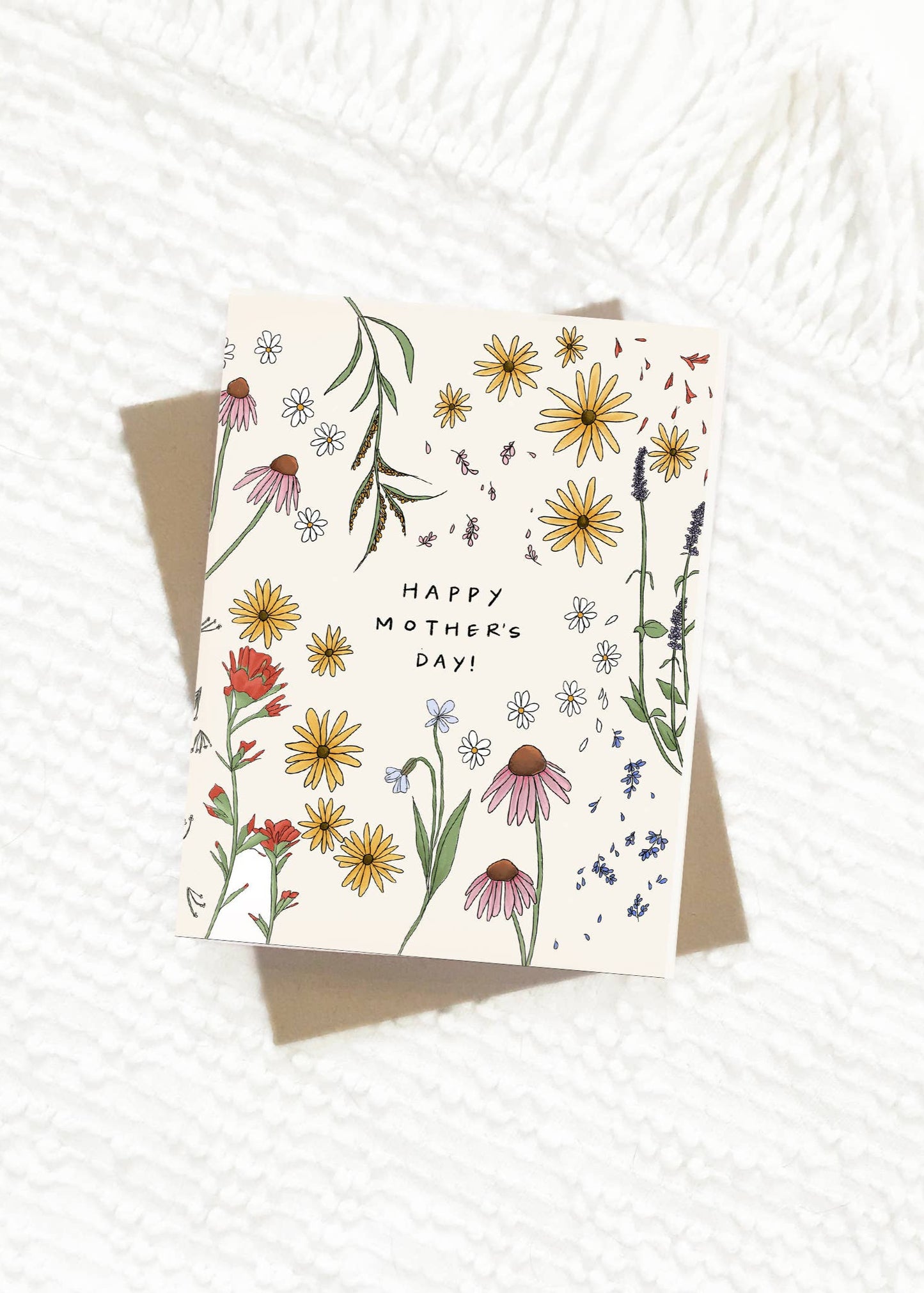 Wildflower Mother's Day Card