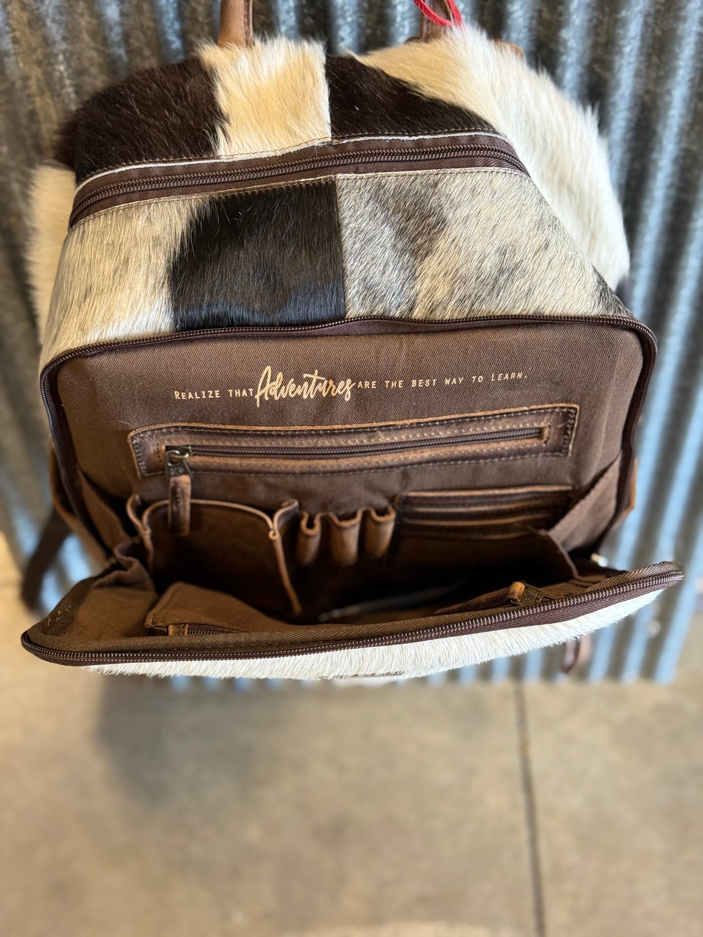 Roswell Cowhide Faye Backpack