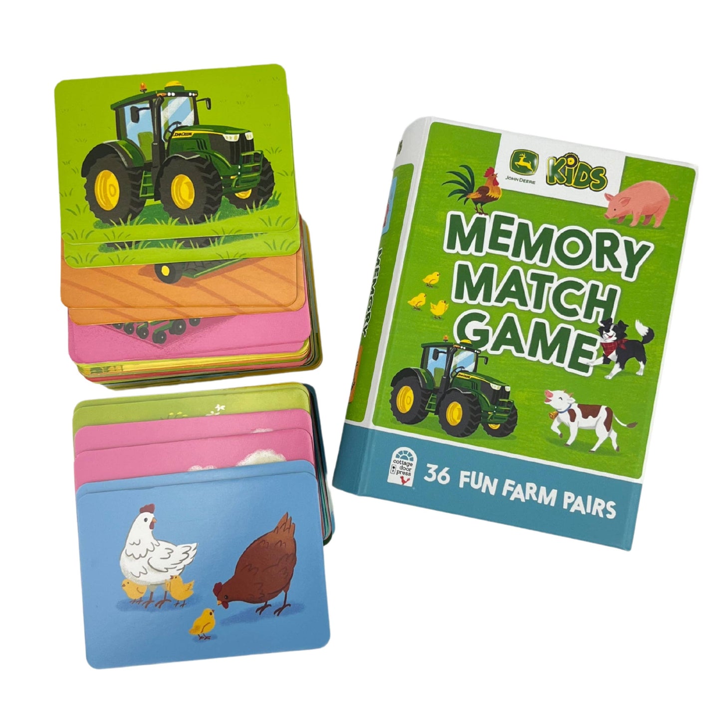 John Deere Kids Memory Match Card Game