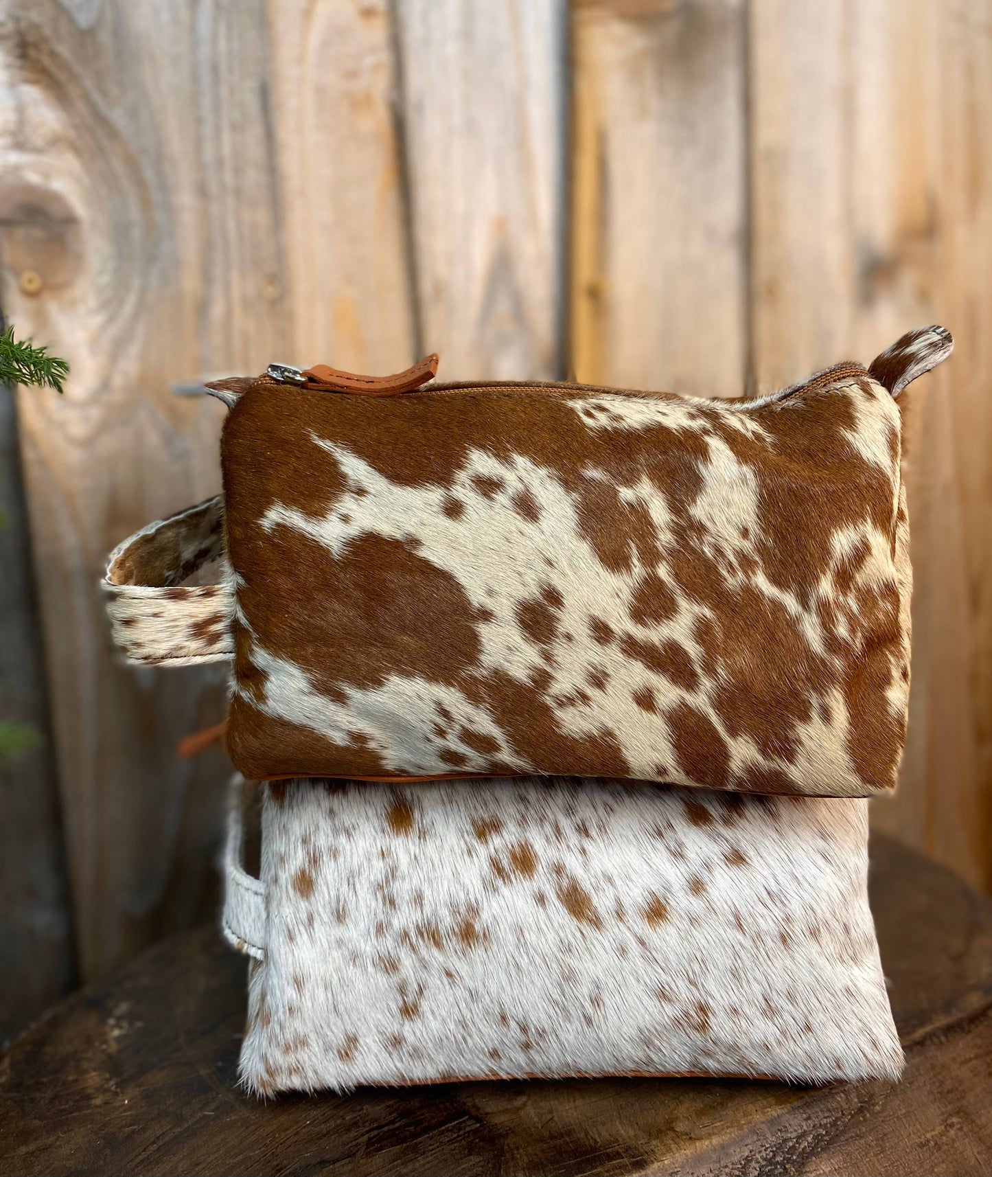 Cowhide Kit Bag - Toiletry    