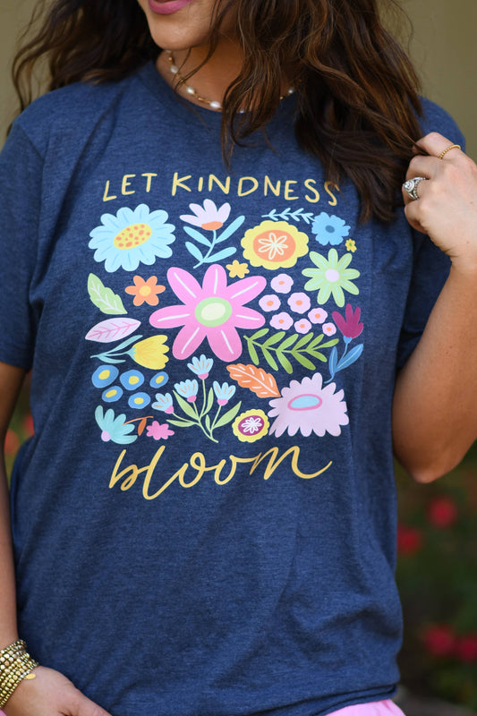 Let Kindness Bloom Floral Tee