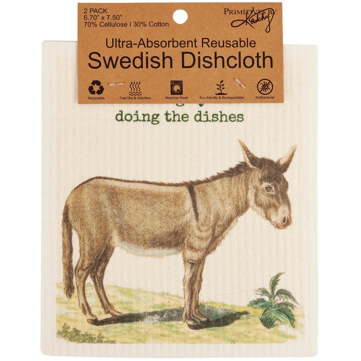 Doing The Dishes Swedish Dishcloth Set