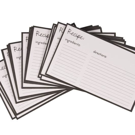 Baking Recipe Cards