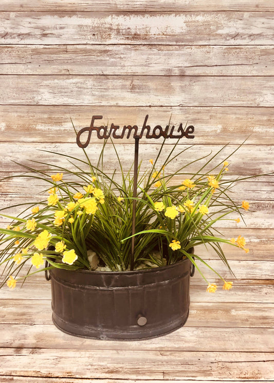 Farmhouse Garden Plant Stake