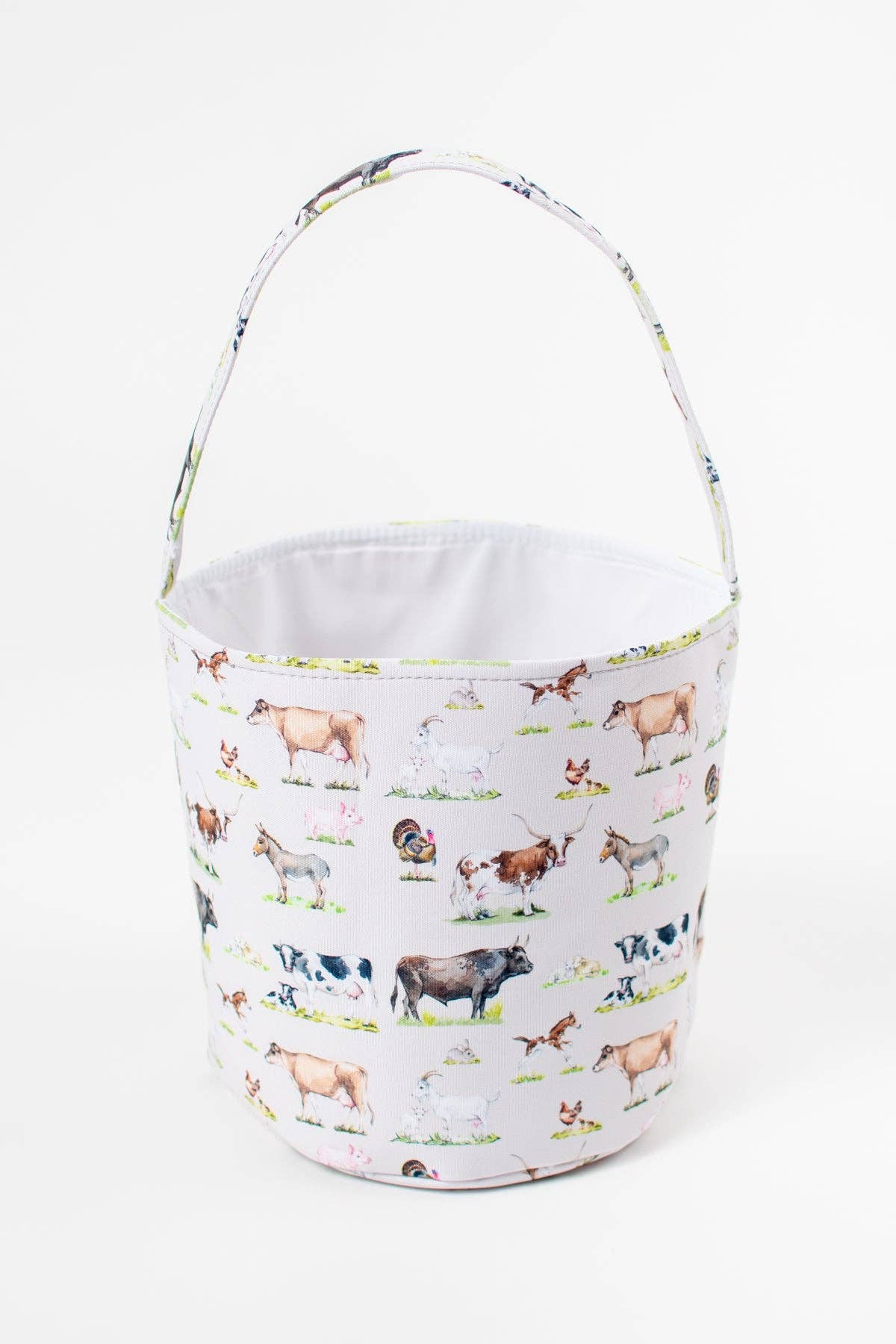 Watercolor Animals Easter Basket