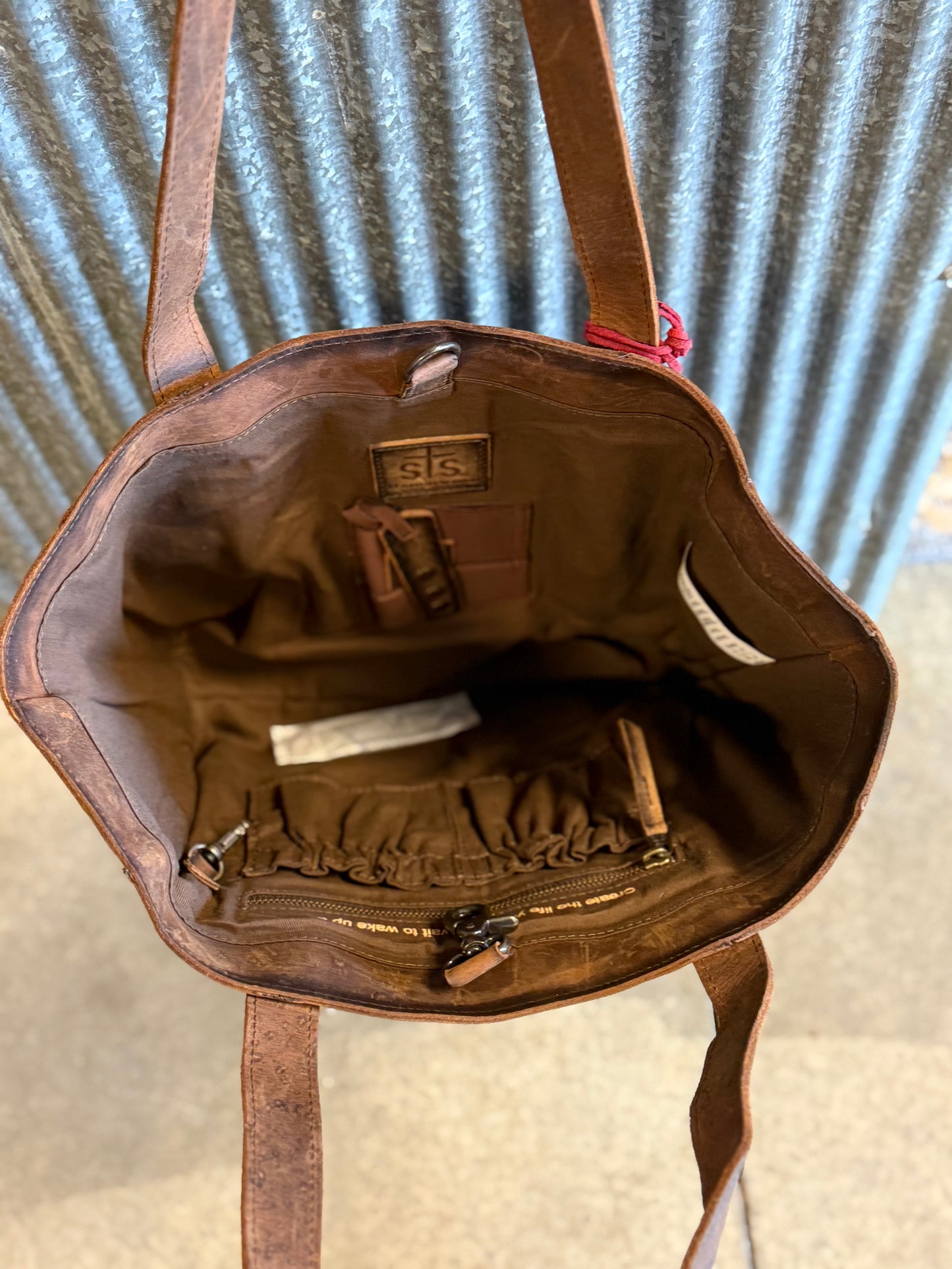 Cowhide Trinity Tote