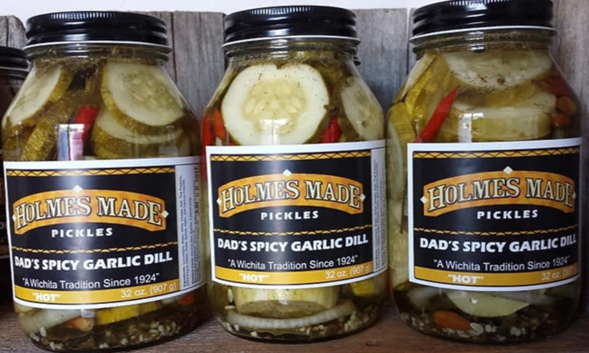 Dad's Spicy Garlic Dill Pickles