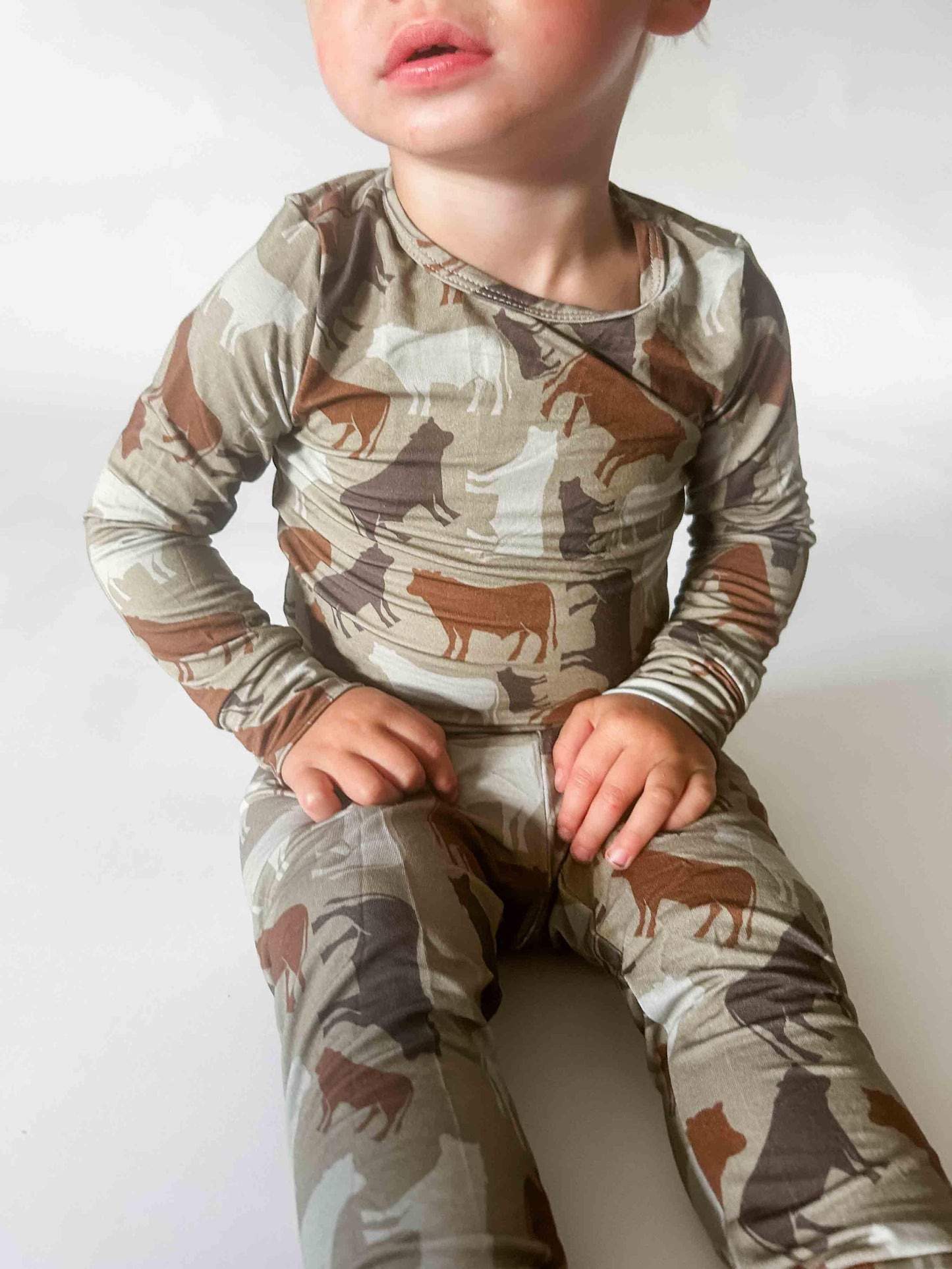 Cow Camo™ Bamboo Pajama Set