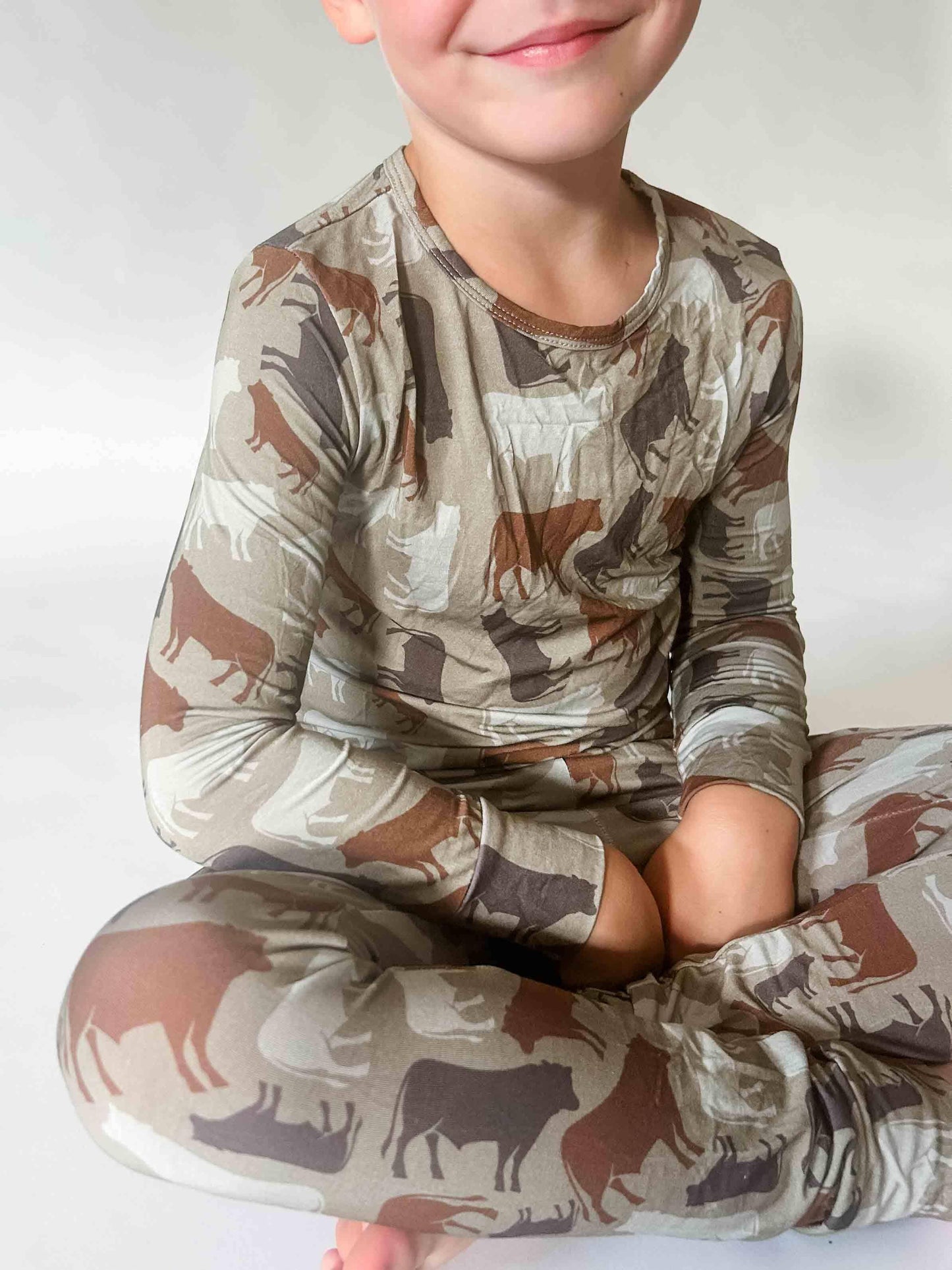 Cow Camo™ Bamboo Pajama Set