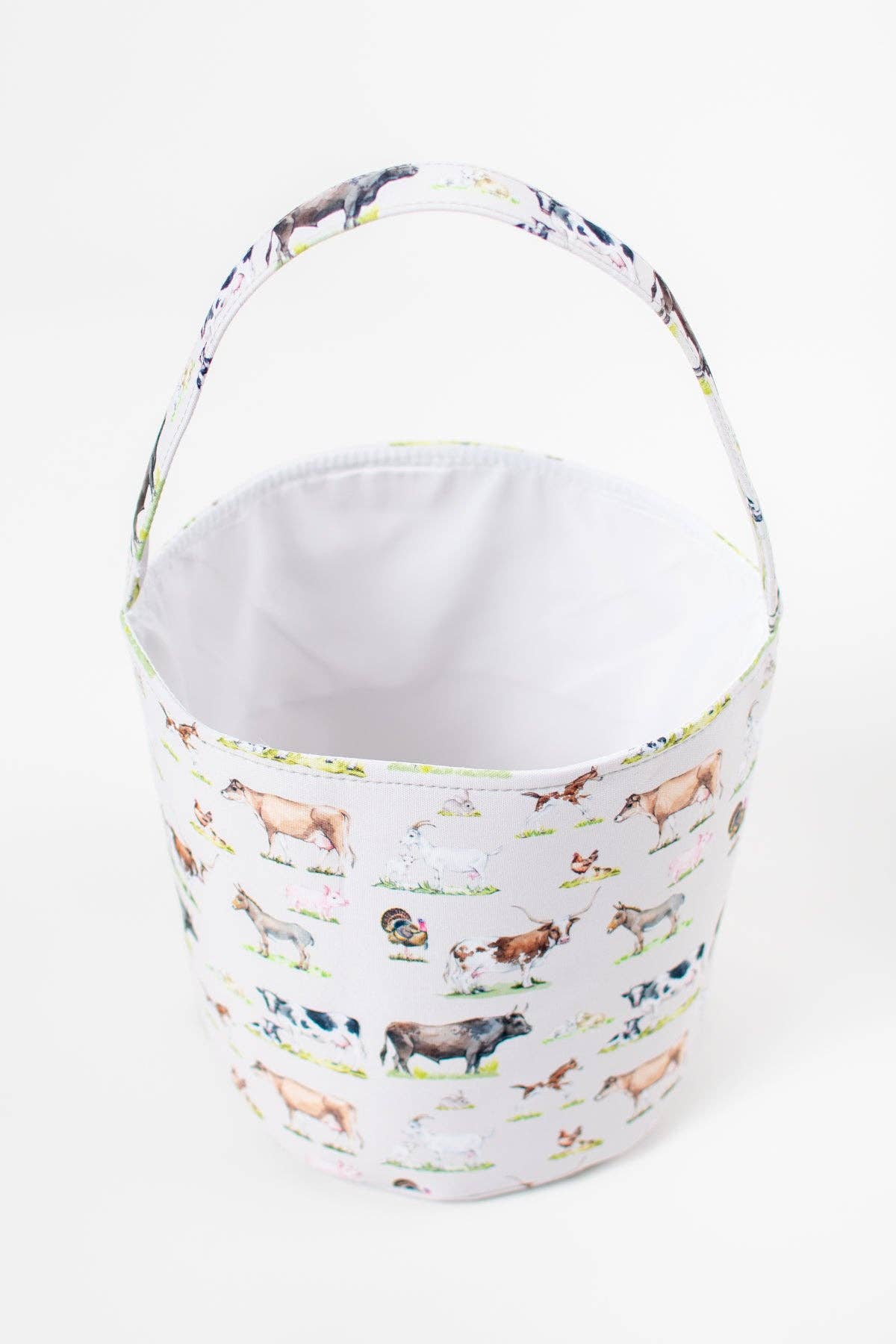 Watercolor Animals Easter Basket