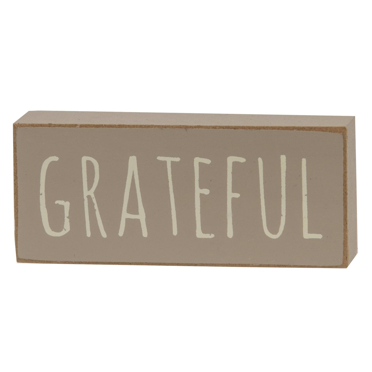 Thankful, Blessed, Grateful Block, 3 Piece Set