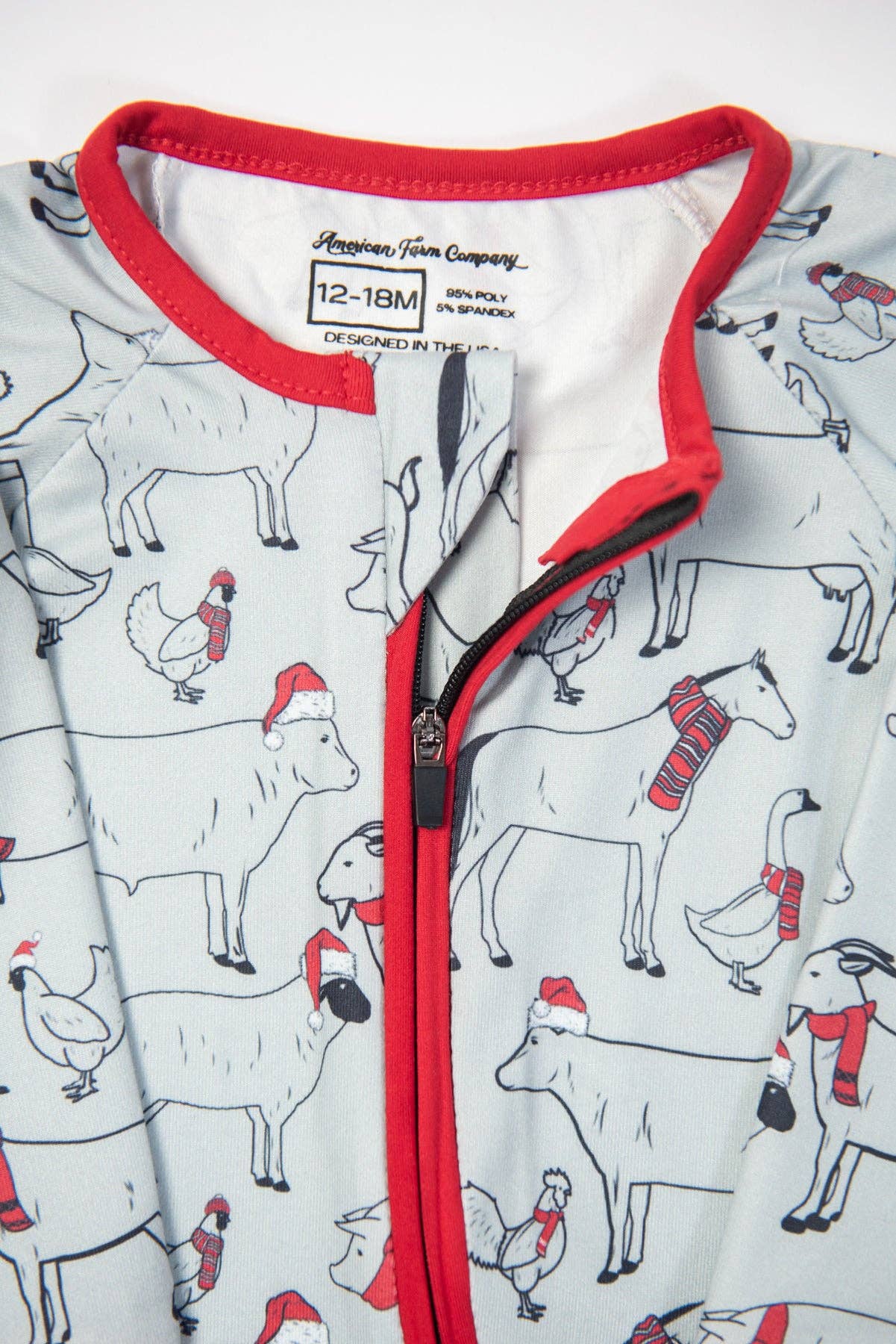 Filthy Animal Christmas Baby Zippy