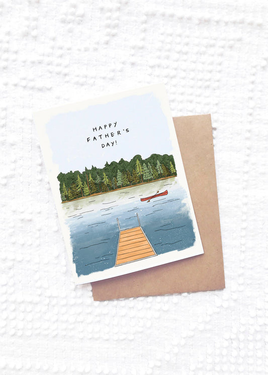 Lake Father's Day Card
