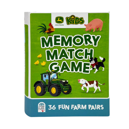John Deere Kids Memory Match Card Game