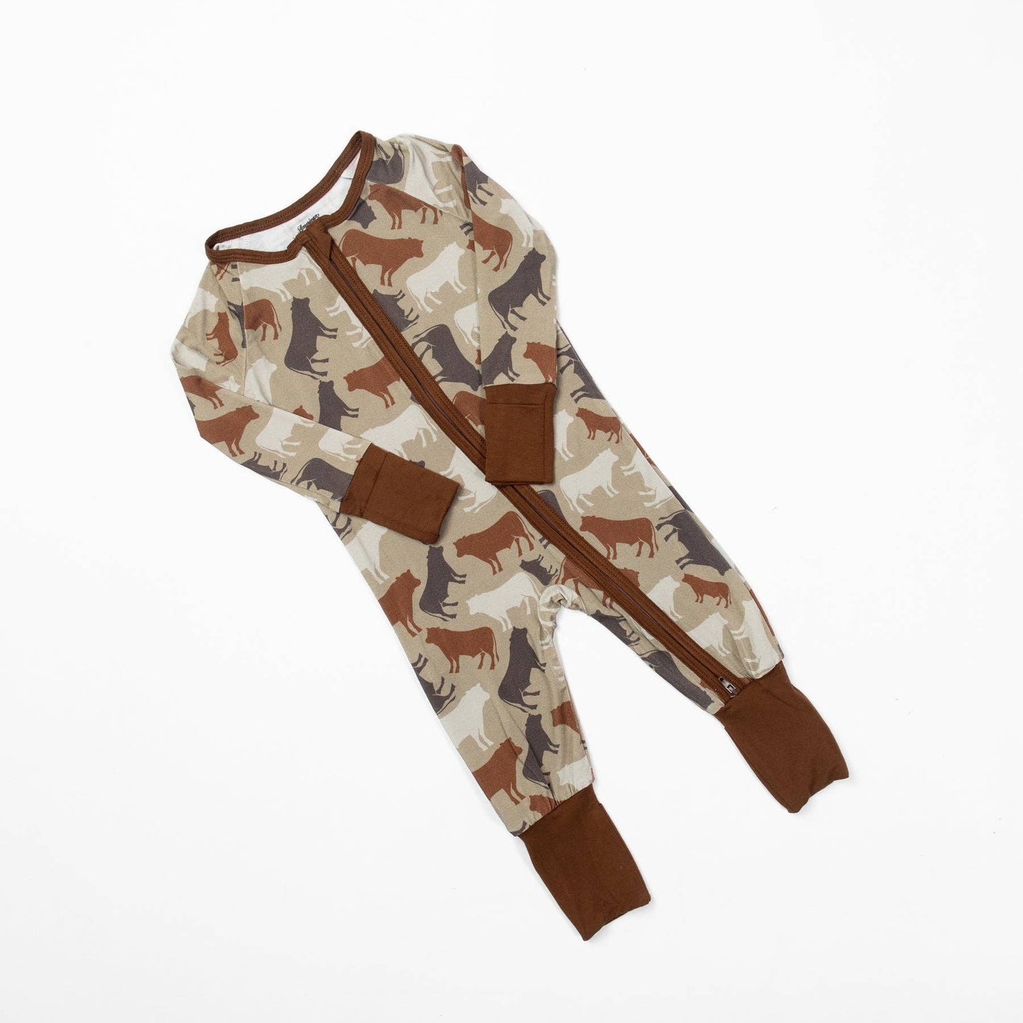 Cow Camo™ Baby Bamboo Zippy
