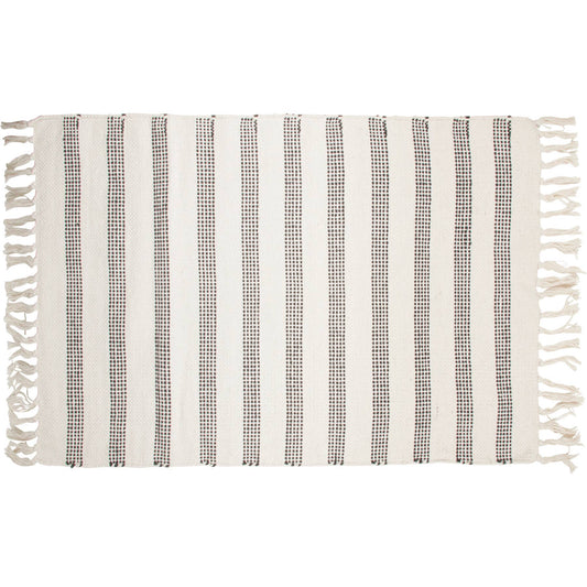 Gray Stripe Rug