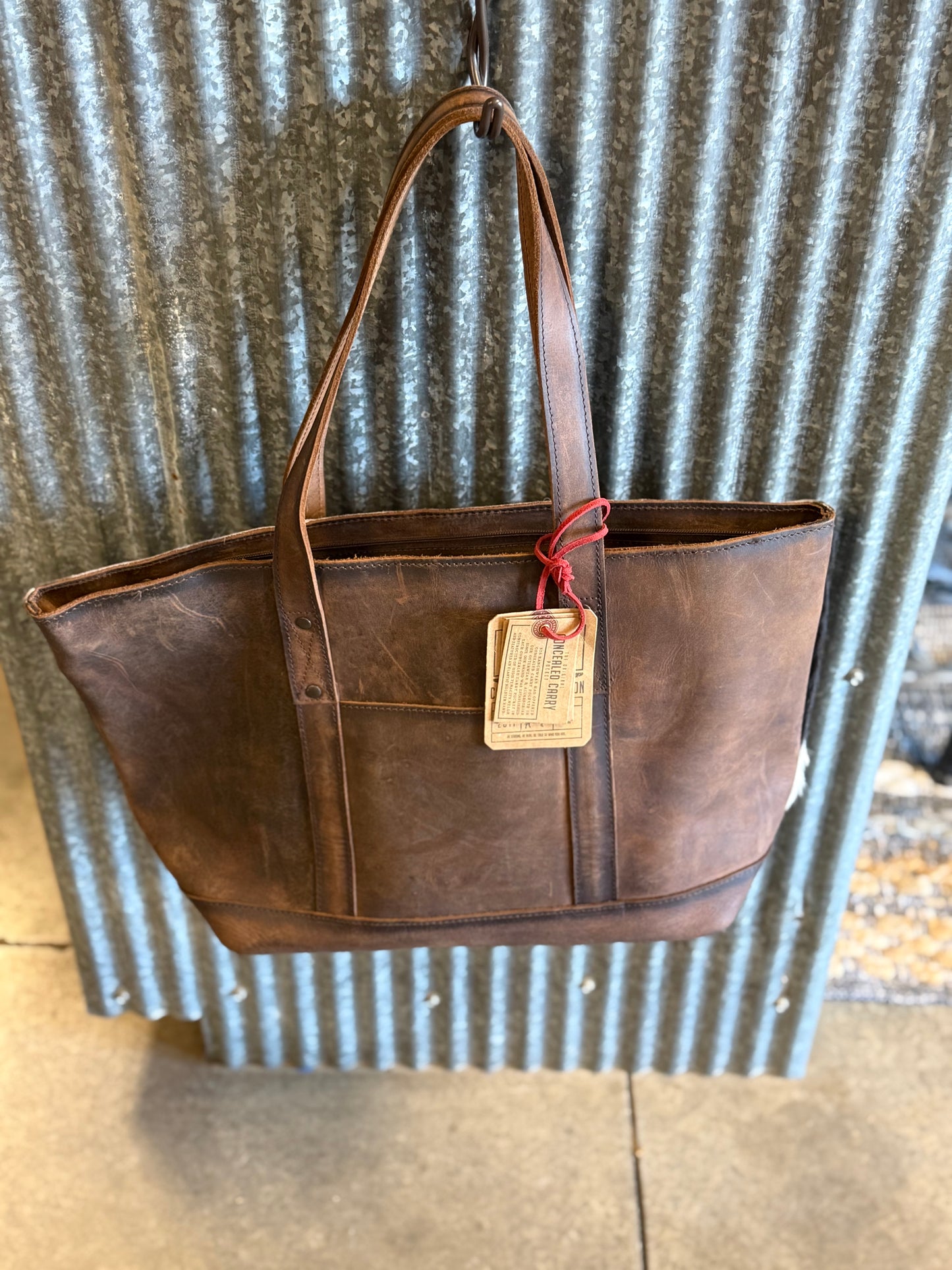 Cowhide Cheyenne Tote
