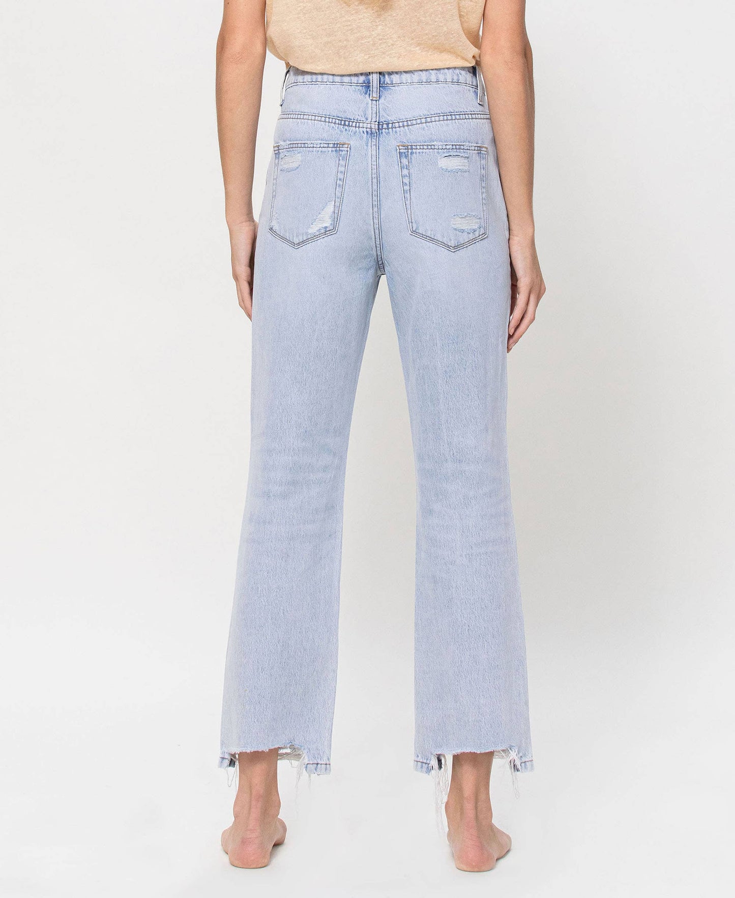 HIGH RISE VINTAGE CROP BOYFRIEND JEANS