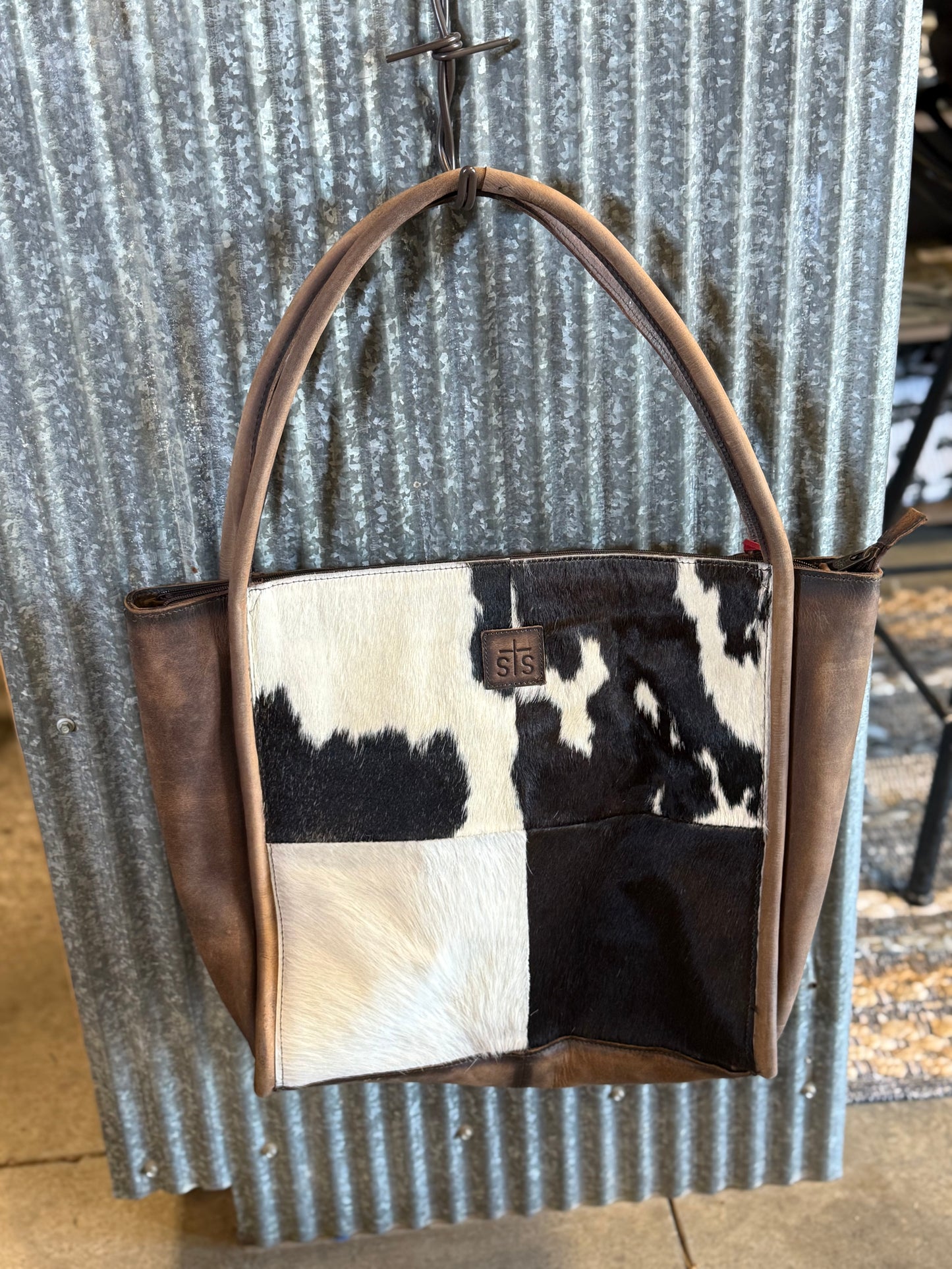 Cowhide Betty Tote