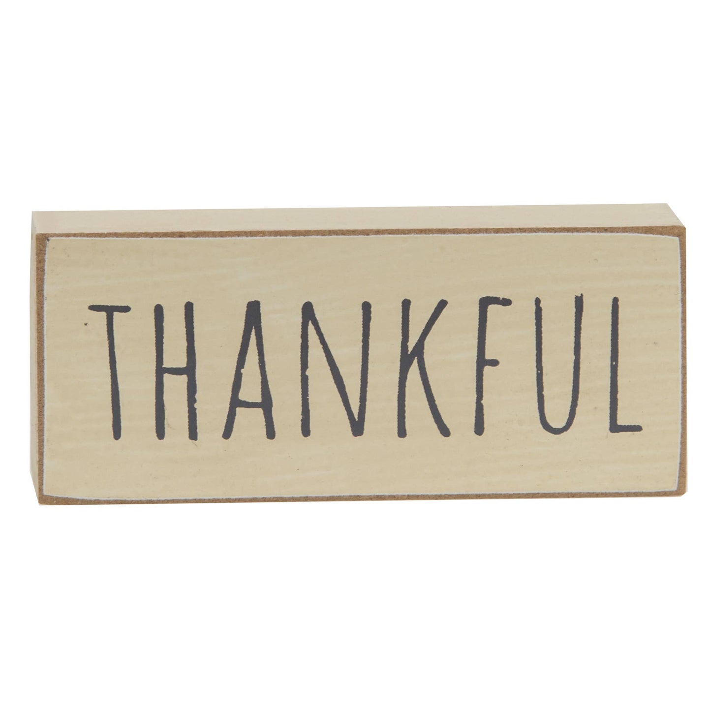 Thankful, Blessed, Grateful Block, 3 Piece Set