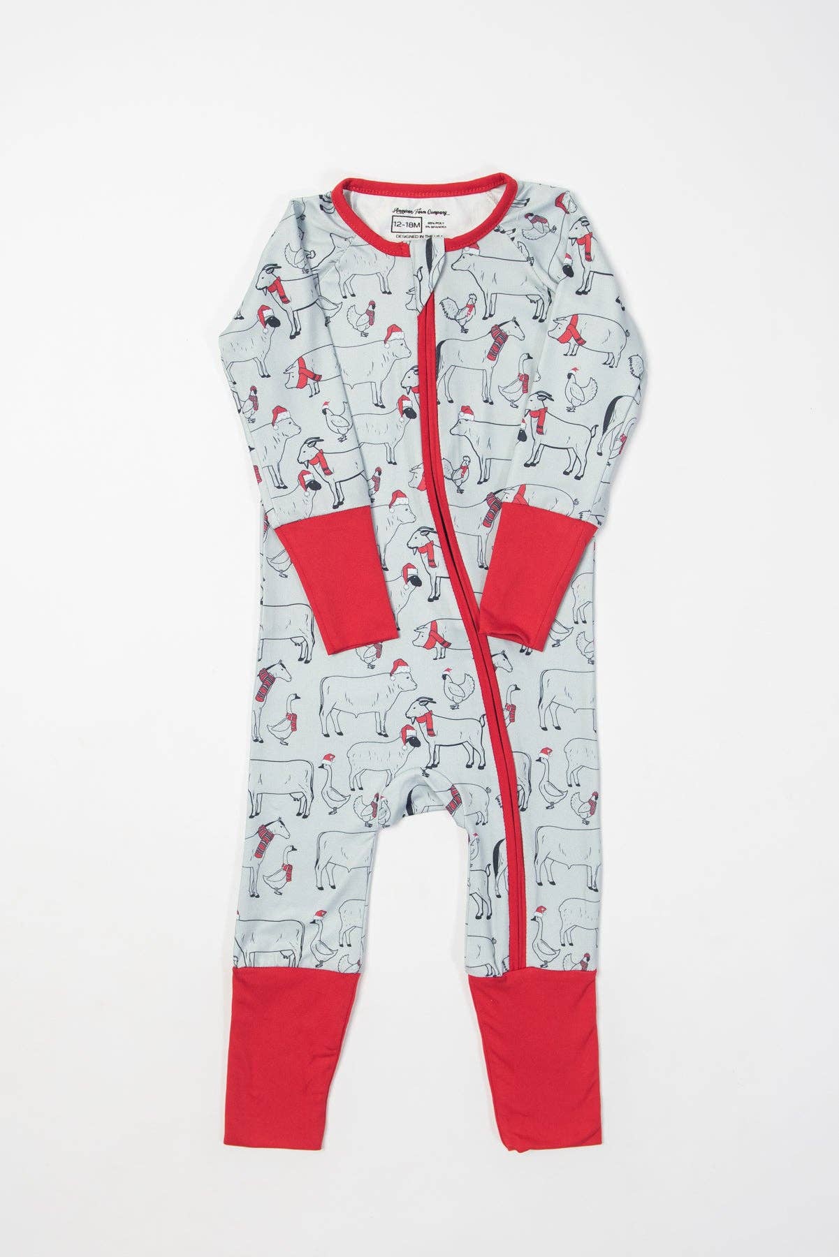 Filthy Animal Christmas Baby Zippy