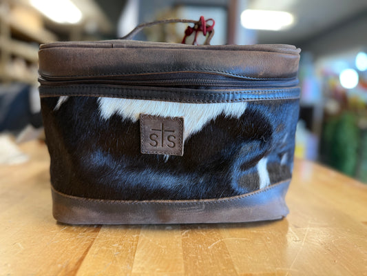 Cowhide Train Case