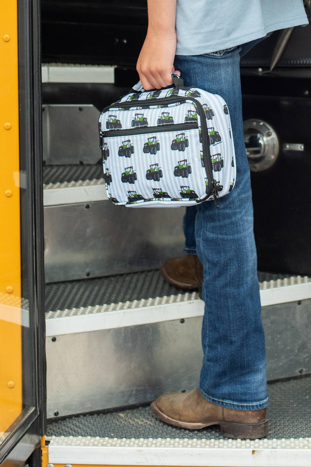 Big Green Tractor Lunch Bag