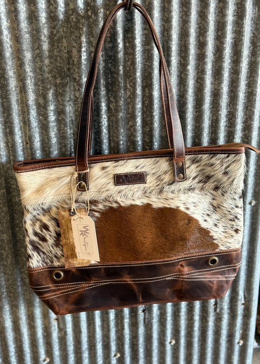 Lady First/WT Brown Tote Bag - Women's