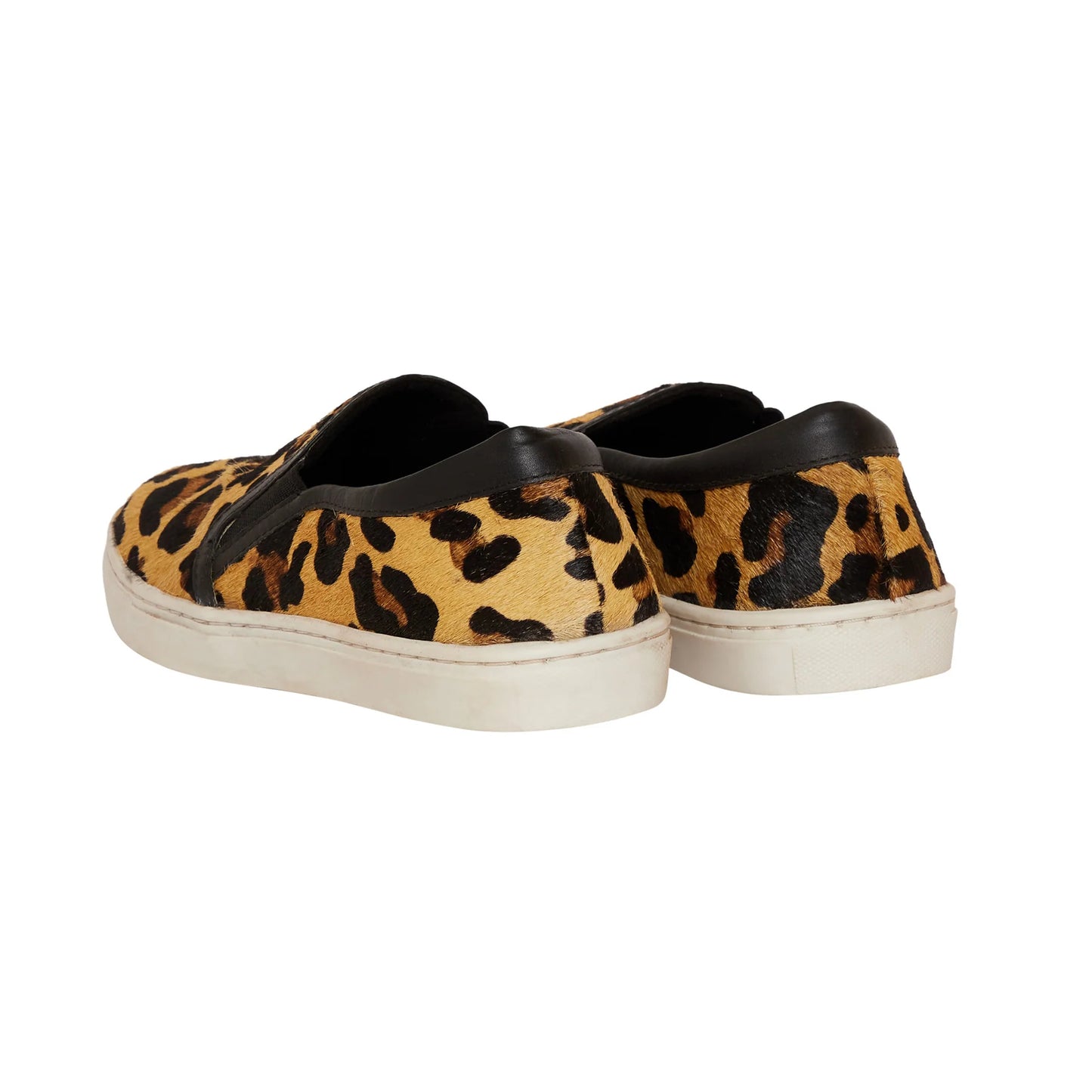 Plush Sneakers - Animal Print