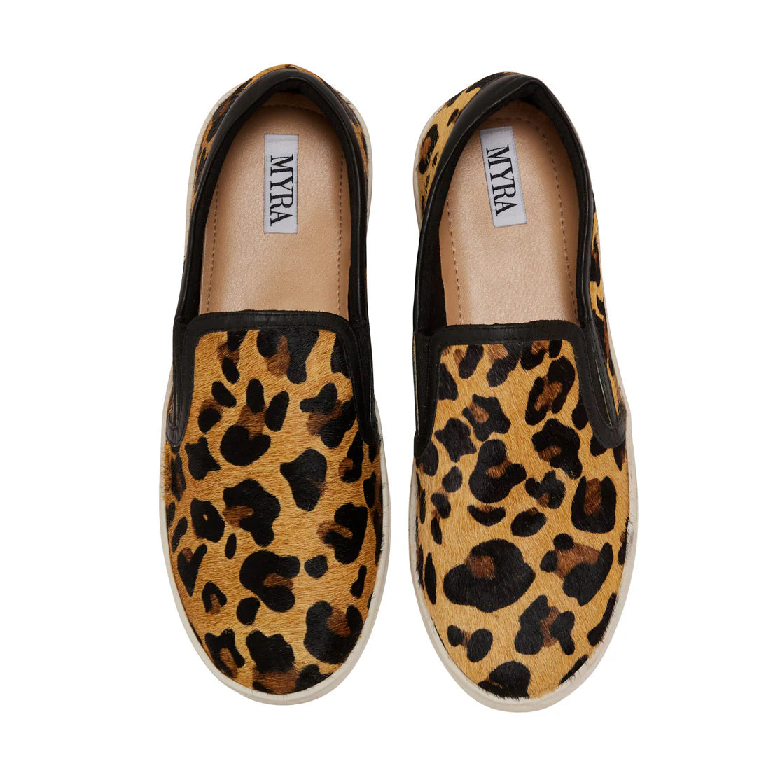 Plush Sneakers - Animal Print