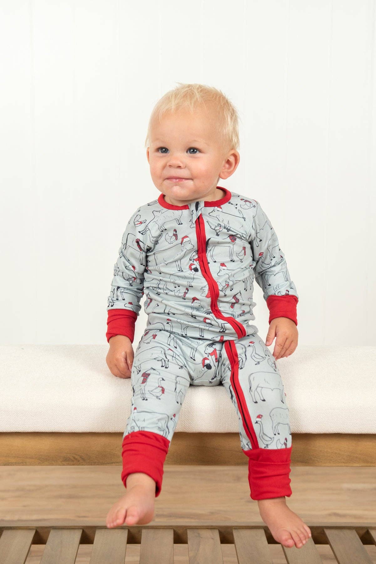 Filthy Animal Christmas Baby Zippy