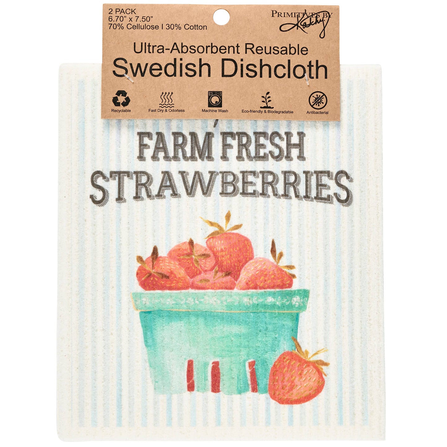 Berry Swedish Dishcloth