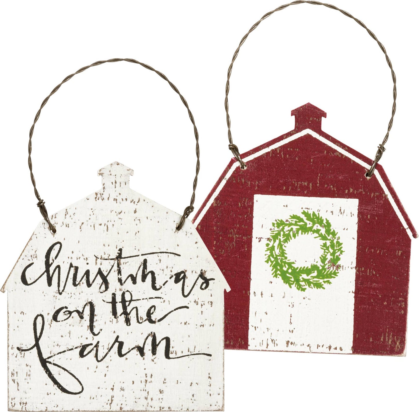 Christmas On The Farm Ornament