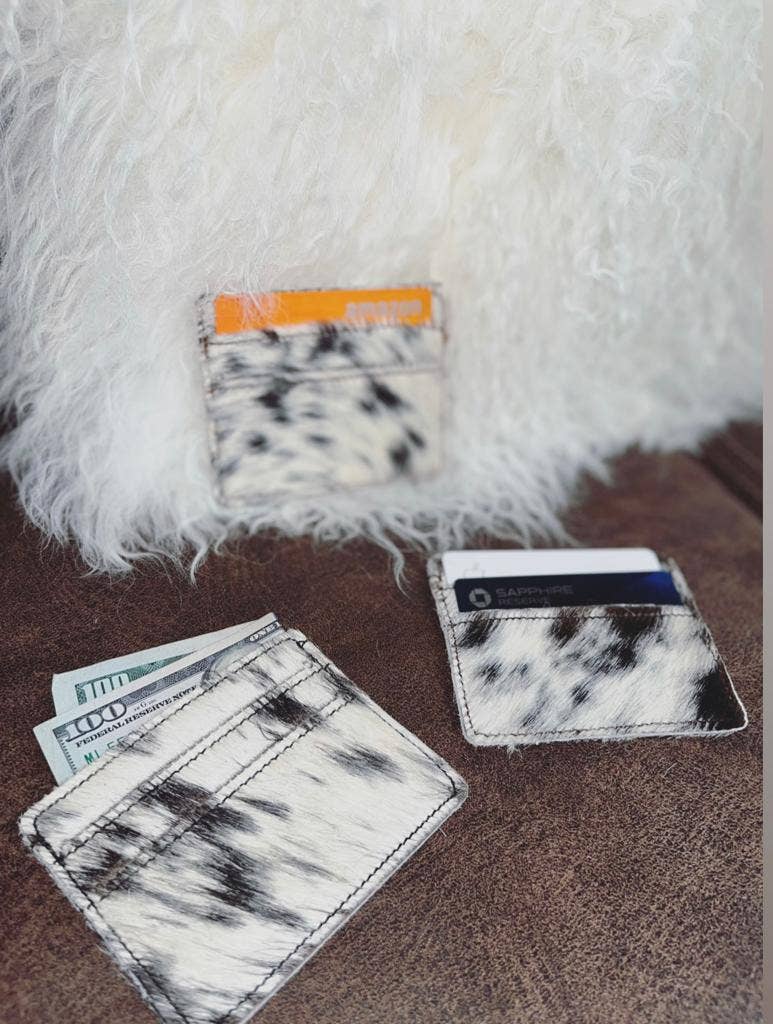 Cowhide Credit Card Wallet