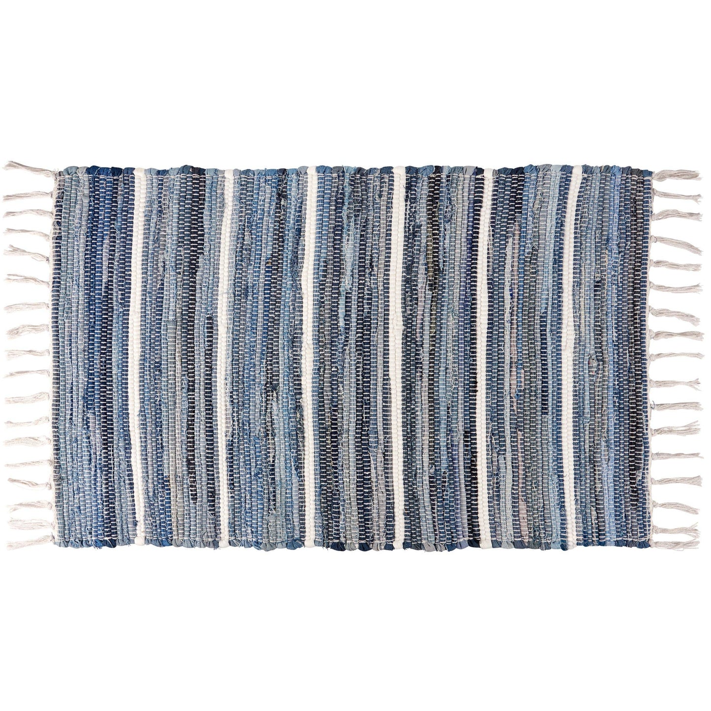 Striped Indigo Rug