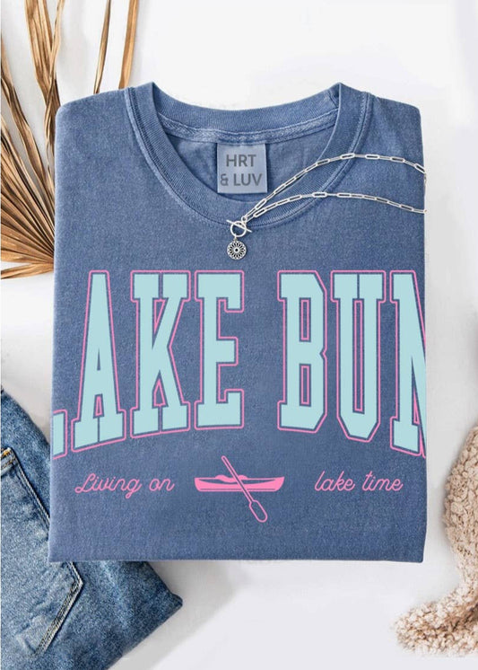 LAKE BUM WASHED GRAPHIC TEE