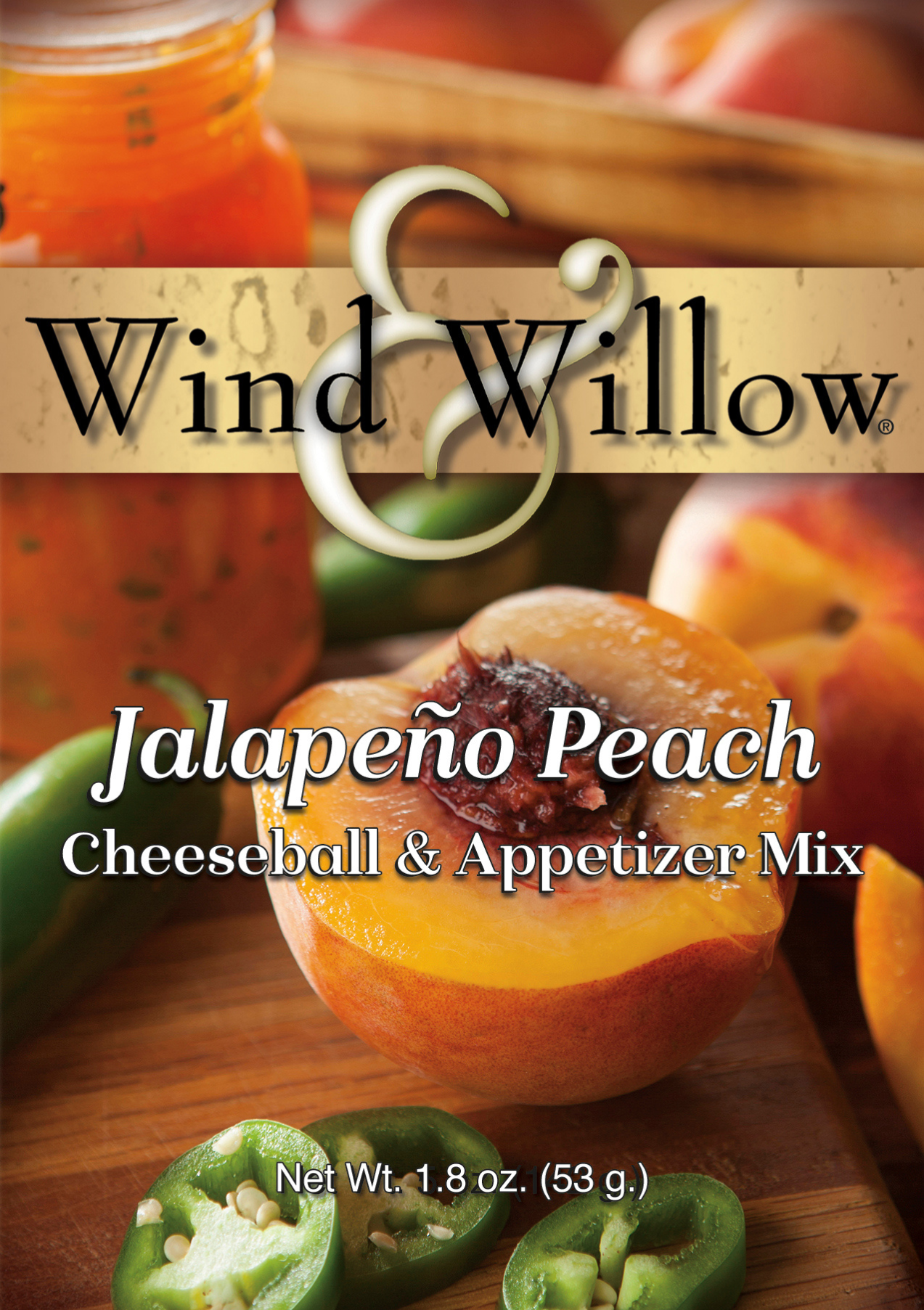 Jalapeno Peach- Savory Cheeseball Mixes