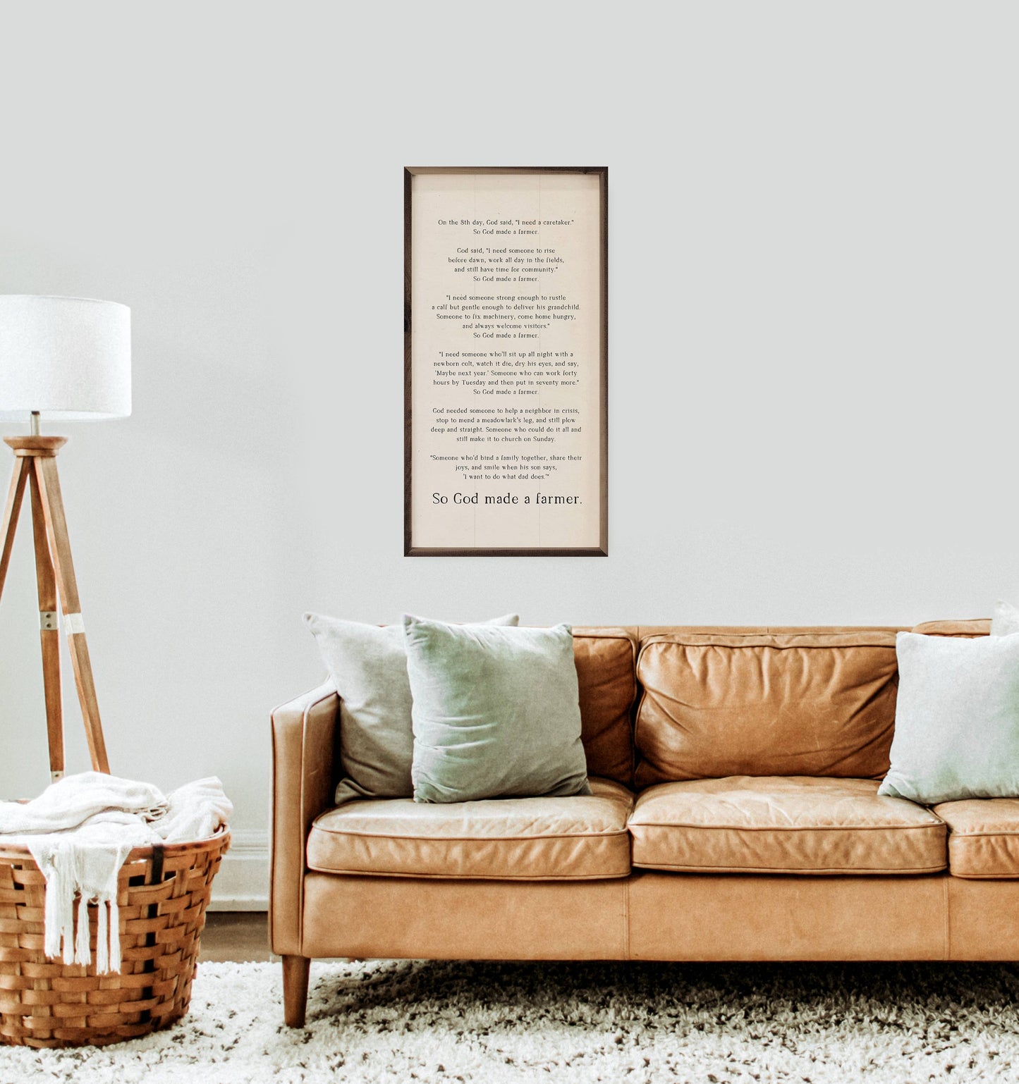 So God Made A Farmer Speech White