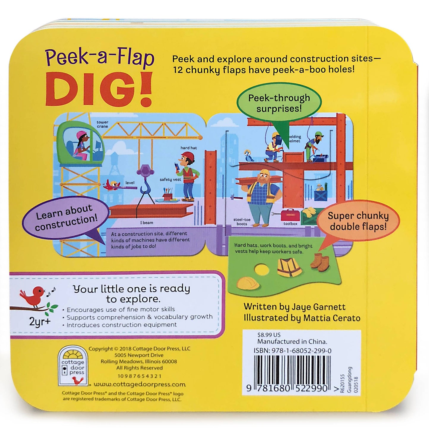 Dig! Construction Lift-a-Flap Board Book